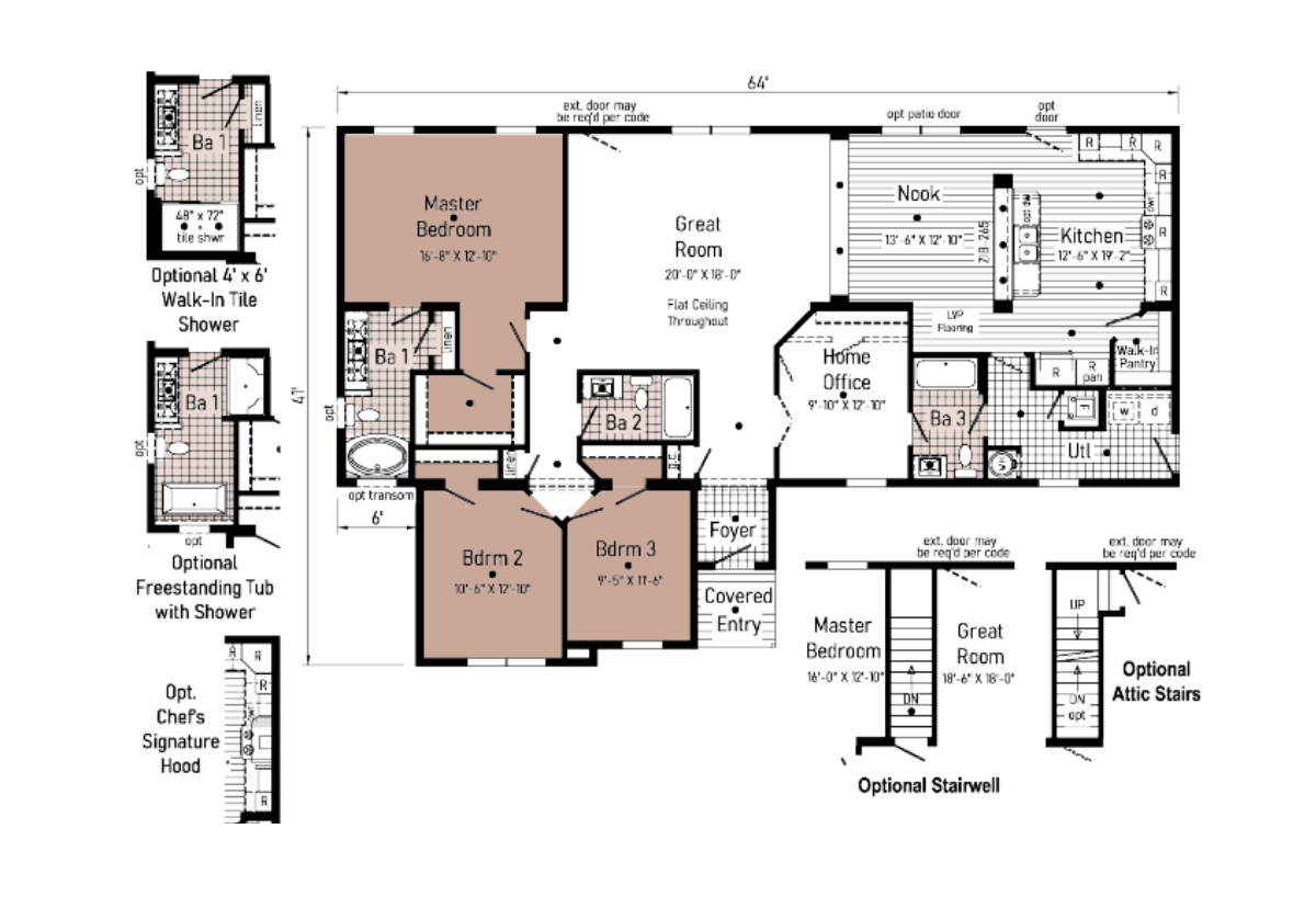 Find Manufactured Home Floor Plans in Vanderbilt | ManufacturedHomes.com