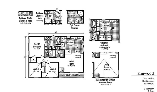 LandMark Ranch / Elmwood 2LM1016-V Layout 23934