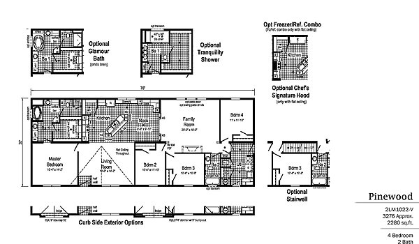 LandMark Ranch / Pinewood 2LM1022-V Layout 23992