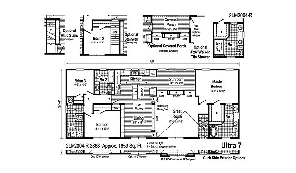 Landmark Ultra / 7 - 2LM2004R Layout 24003