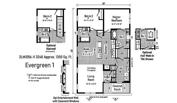 LandMark Ranch / Evergreen 1 2LM1056-V Layout 83806