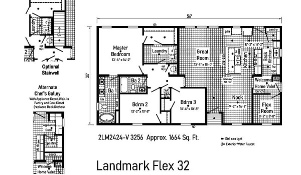 Landmark Flex / 2LM2424-V Layout 83811