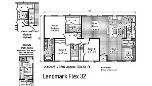Landmark Flex / 2LM2425-V Layout 83812