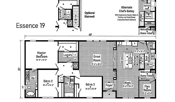 Landmark Essence / Essence 19 9L32683C (2NM2426-V) Layout 83813