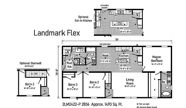 Landmark Flex / 2LM2422-P Layout 83815