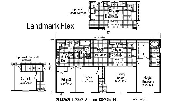 Landmark Flex / 2LM2421-P Layout 83816