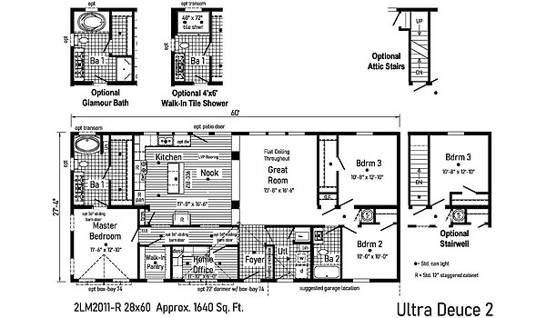 LandMark Ultra Deuce / Ultra Deuce 2 2LM2011-R Layout 83821