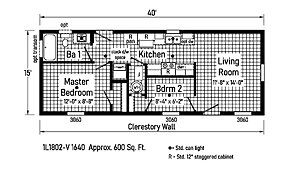 Landmark Millenian / Millenian S2 1L1802-V Layout 101066