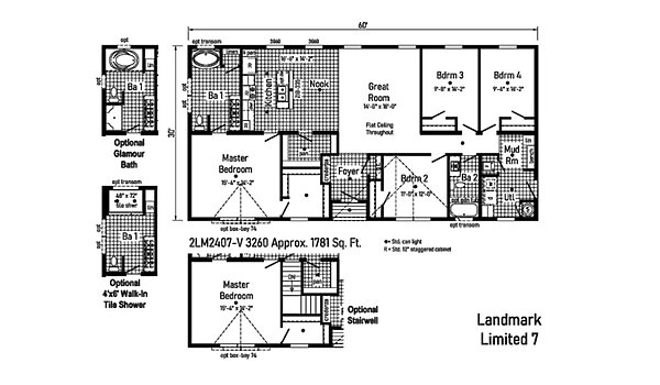 Landmark Series / Limited 7 2LM2407V Layout 123428