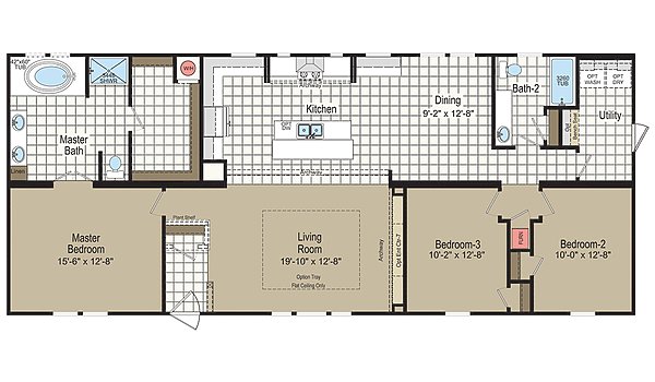 Cypress Manor / 4643A Layout 61359