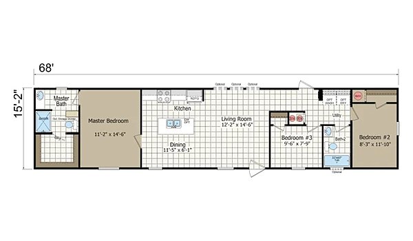 Trinity / RH2683B Layout 74020