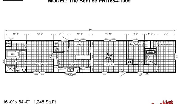 Prime / The Bentlee PRI1684-1009 Layout 27301