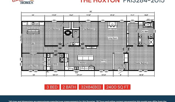 Prime / The Huxton PRI3284-2015 Layout 27558