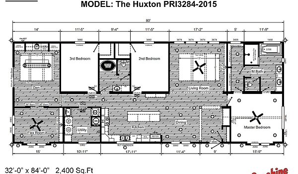 Prime / The Huxton PRI3284-2015 Layout 27558