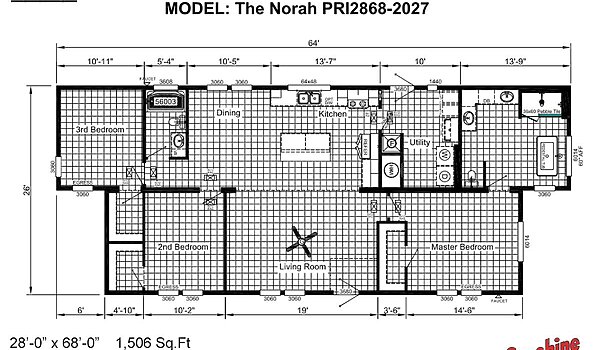 Prime / The Norah PRI2868-2027 Layout 45820