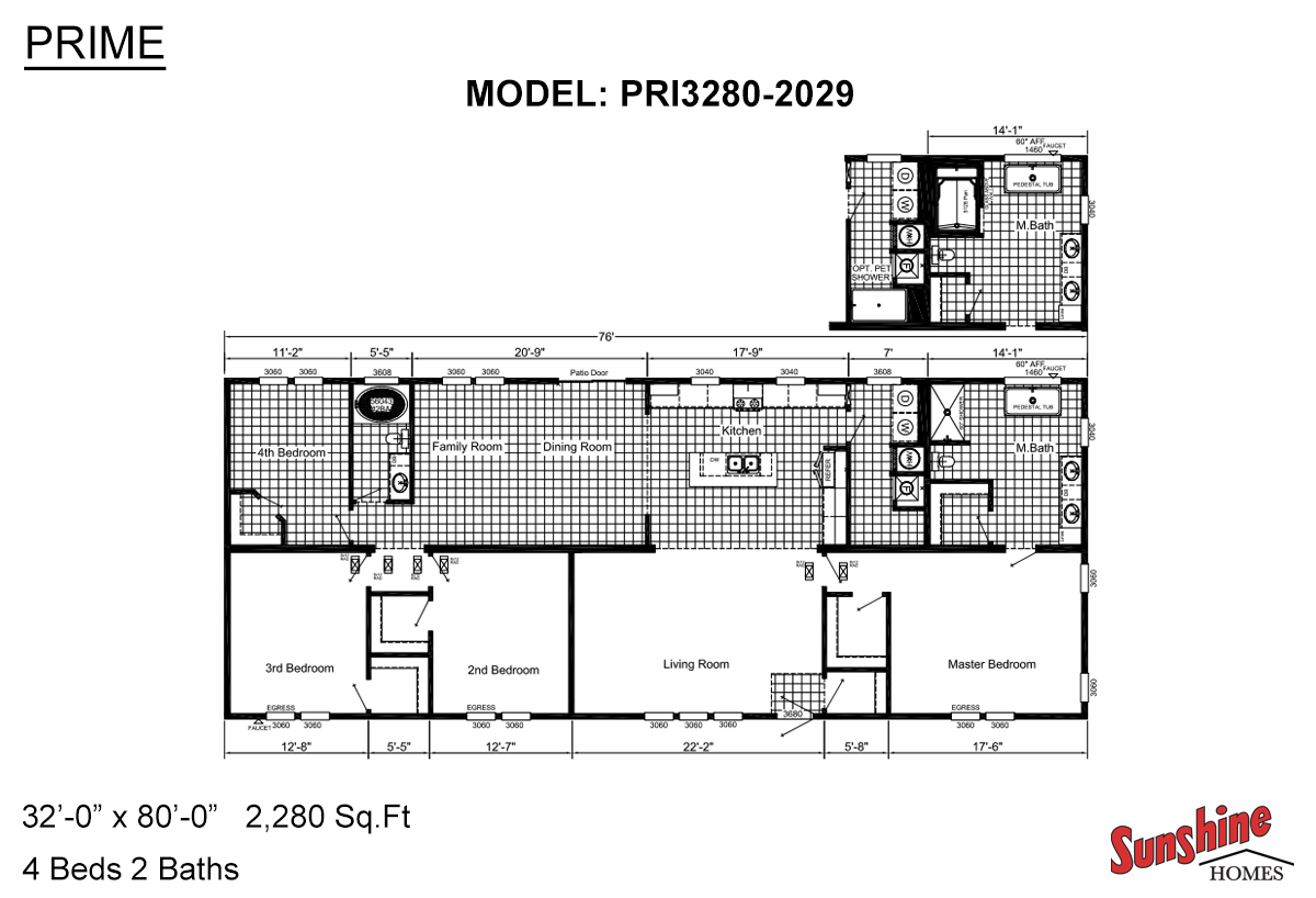 Prime Custom PRI3280 2029 By Sunshine Homes Thomas Outlet Homes