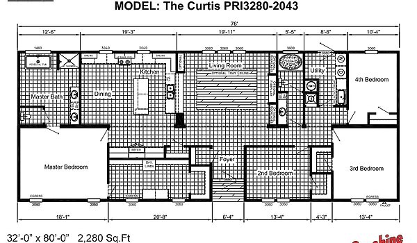 Prime / The Curtis PRI3280-2043 Layout 63426