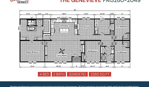 Prime / The Genevieve PRI3280-2049 Layout 121537