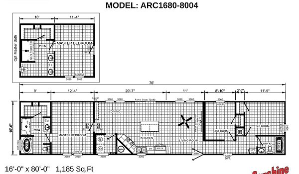 The ARC 8000 9000 / ARC1680-8004 Layout 83474