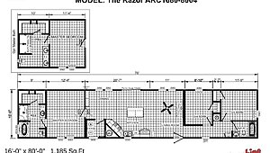ARC / The Razor ARC1680-8004 Layout 83474