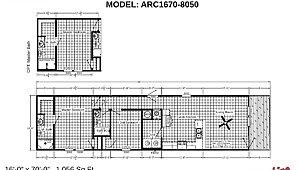 ON CLEARANCE / ARC1670-8050 Layout 83799