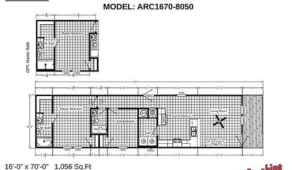 The Arc 8000 9000 / ARC1670-8050 Layout 83799