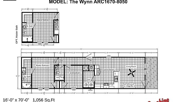 ARC / The Wynn ARC1670-8050 Layout 83799