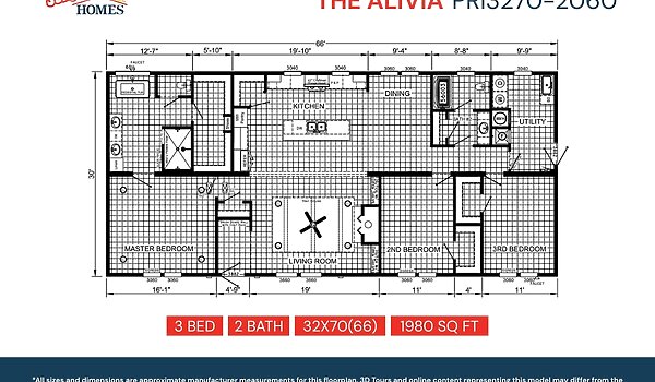 Prime / The Alivia PRI3270-2060 Layout 84296