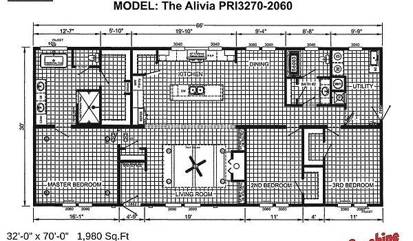 Prime / The Alivia PRI3270-2060 Layout 84296