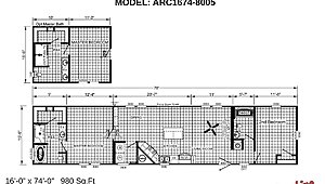 The ARC 8000 9000 / ARC1674-8005 Layout 86500