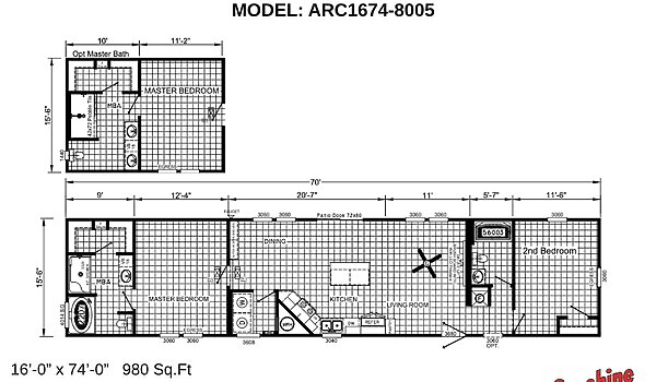 The ARC 8000 9000 / ARC1674-8005 Layout 86500