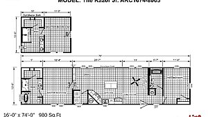 ARC / The Razor Jr. ARC1674-8005 Layout 86500