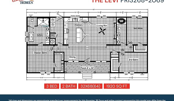 Prime / The Levi PRI3268-2069 Layout 97995
