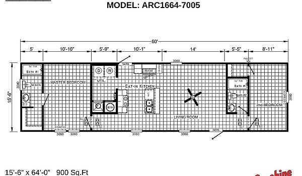 The Arc 7000 / ARC1664-7005 Layout 99194