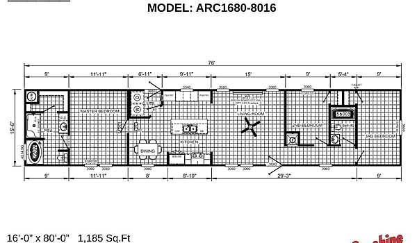 The Arc 8000 9000 / ARC1680-8016 Layout 105270