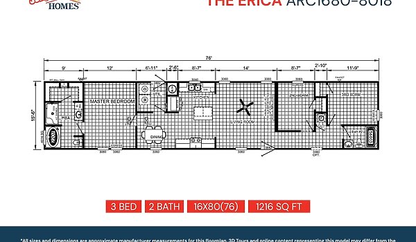 ARC / The Erica ARC1680-8018 Layout 108634