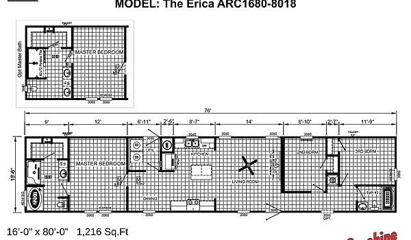 ARC / The Erica ARC1680-8018 Layout 108634