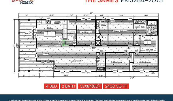 Prime / The James PRI3284-2073 Layout 108636