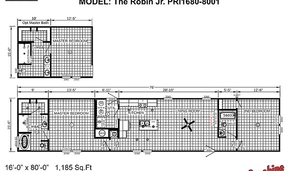 Prime / The Robin Jr. PRI1680-8001 Layout 121299