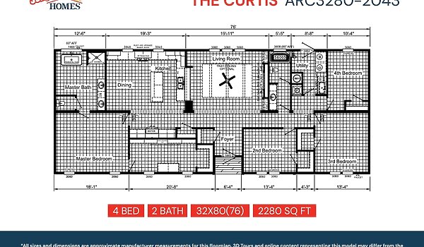 ARC / The Curtis ARC3280-2043 Layout 121313