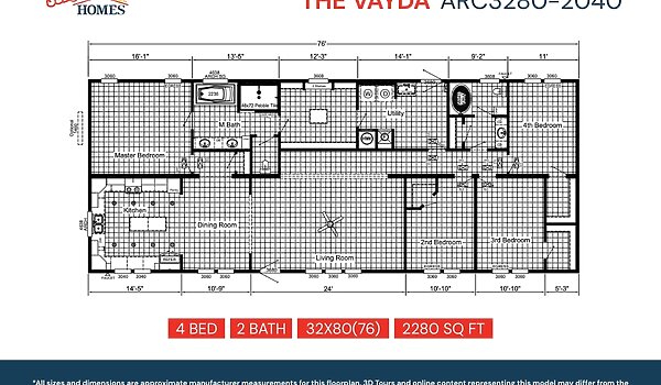 ARC / The Vayda ARC3280-2040 Layout 121326
