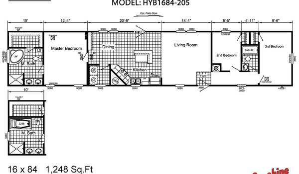 Hybrid / HYB1684-205 (NOW 1684-1008) Layout 1470