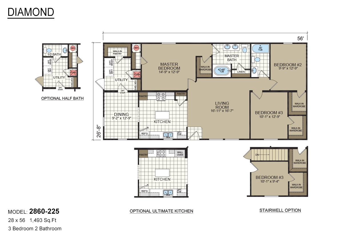 Floor Plan Detail - Rona Homes