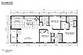 Diamond Sectional / The Brooklyn 2460-203 Layout 47552