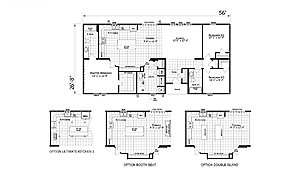 SOLD / Diamond Sectional The Baker's Dream 2860-249 Lot #1 Layout 47718