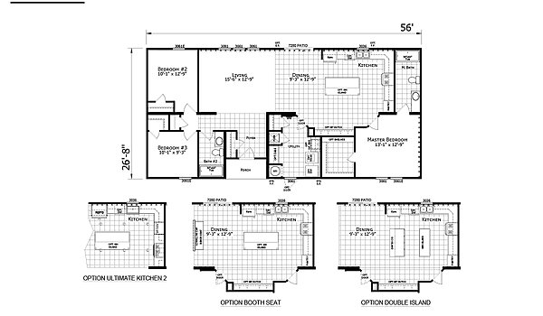 Diamond Sectional / The Easton 2860-250 Layout 47719