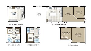 Diamond Sectional / The Big Dawg 3280-209 Lot #19 Layout 67986