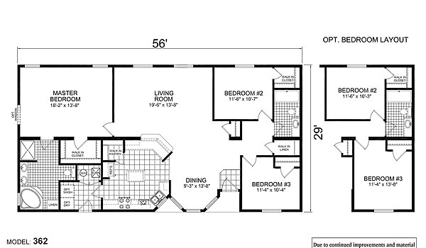 Sommerset / Danbury 362 Layout 33180