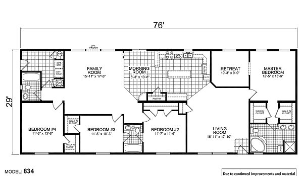 Sommerset / Regency 834 Layout 33187