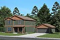 Premier Single Family Two-Story / Tucker Exterior 103021